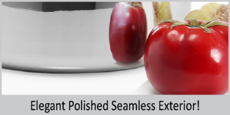 elegant polished seamless exterior