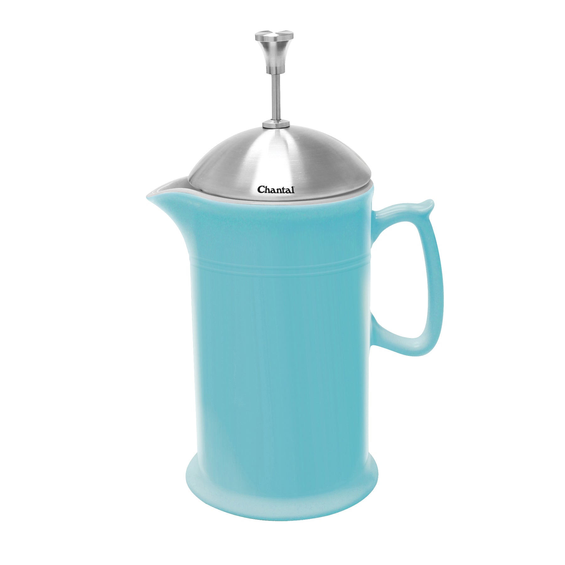92-FP28SQ aqua ceramic french press with stainless steel plunger