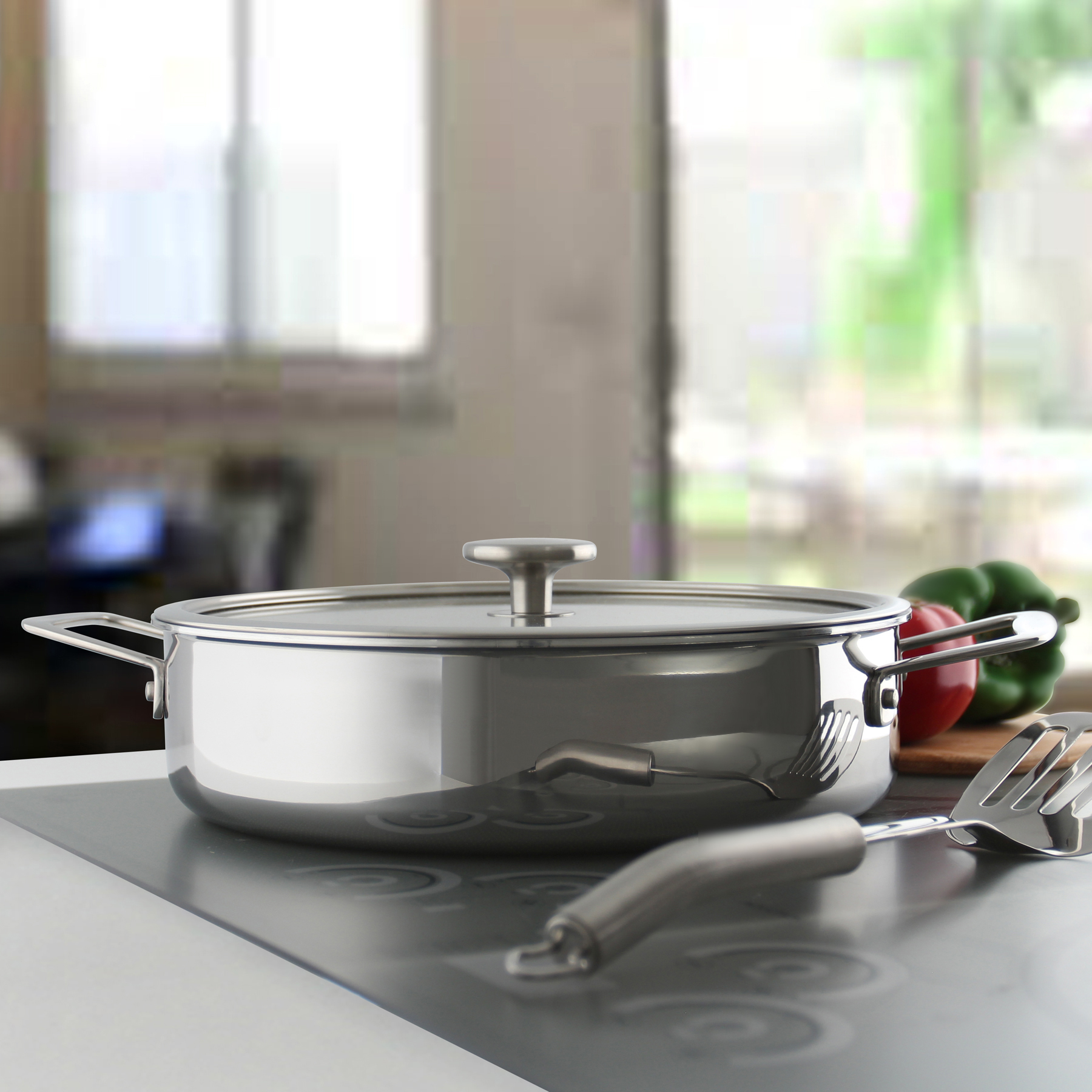 Great for braising, sauteing, browning, seering and more