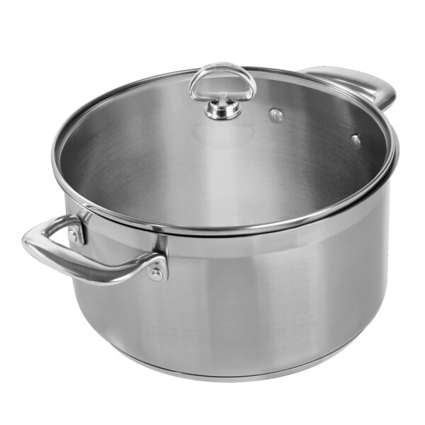 Induction 21 Steel Casserole with Lid (6 Qt.)